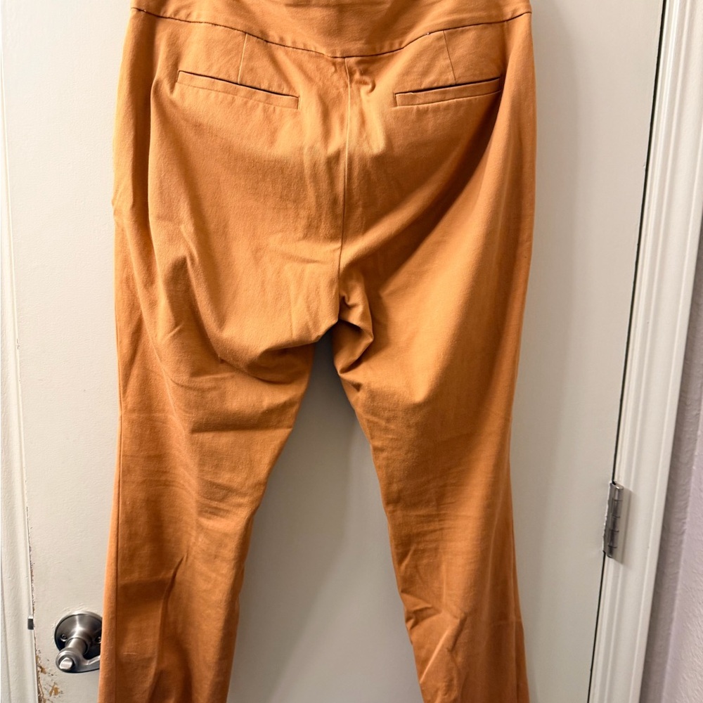 Loft Tan Skinny Ankle Sailor Trousers Size 8 - Picture 12 of 13